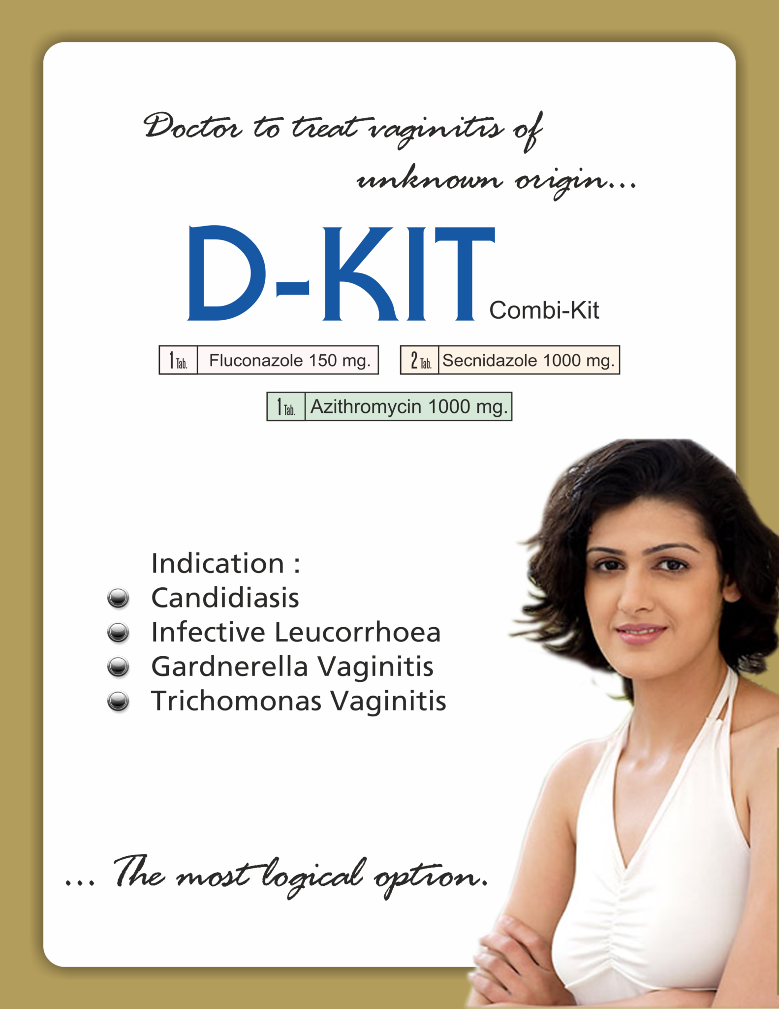 D-Kit | Cobmikit of 1 Fluconazole + 2 Secidazole Tablet