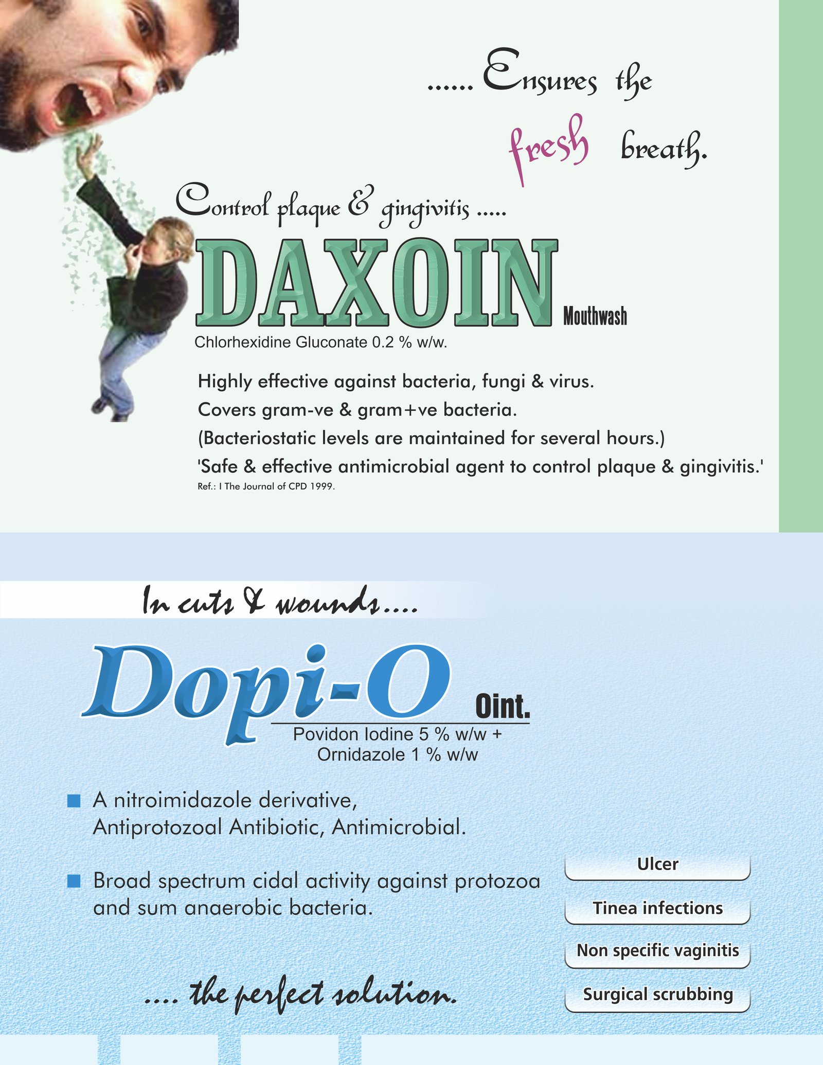 daxoin, mouth wash, dental care, dakshpharma, daksh pharmaceuticals panchkula, pcd