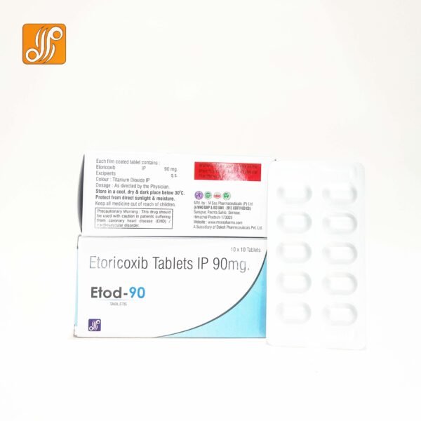 ETOD-90, daksh pharma, daksh pharmaceuticals panchkula, pcd franchise., anti-allergic, pharma franchise