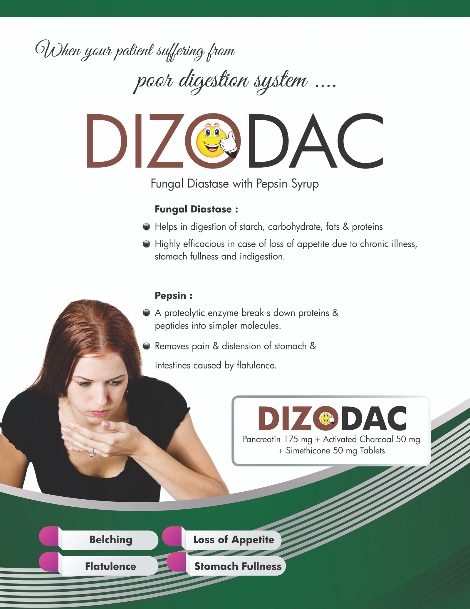 dizodac, dakshpharma, daksh pharmaceuticals panchkula, pcd franchise, pharma franchise