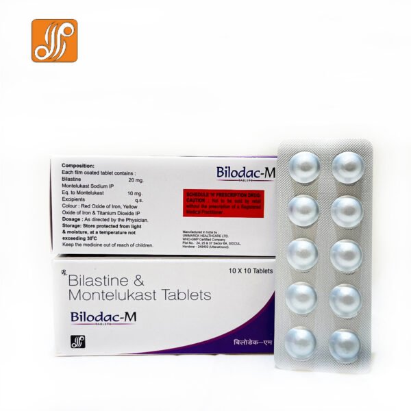 Bilodac m, dakshpharma, daksh, dakshpharmapanchkula, bilastine, montelaukast