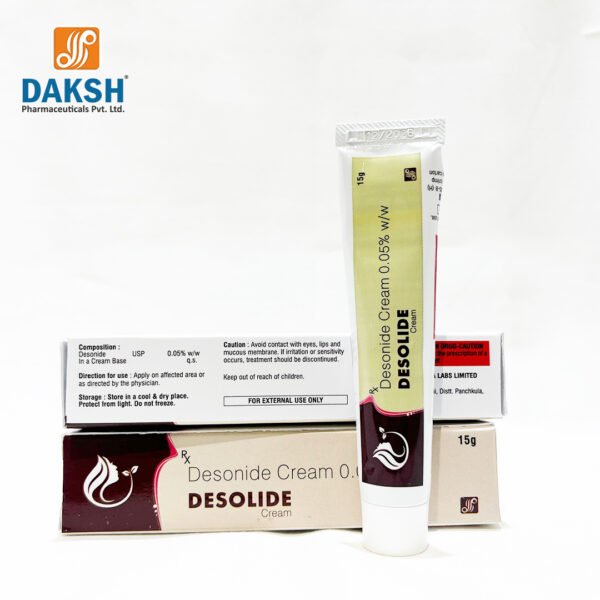 DESOLIDE CREAM, ITCHING, RED SKIN OINTMENTS, pcd franchise, daksh pharma, daksh pharmaceuticals